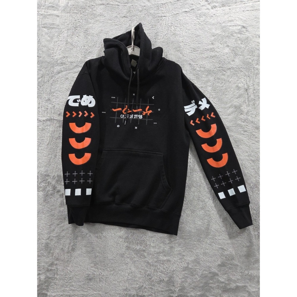 Smart Blanks hoodie With Japanese Leather  Size M
